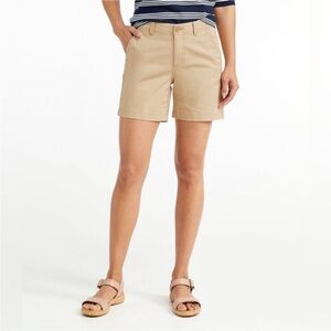 L.L. Bean Favorite Fit Flat Front Shorts